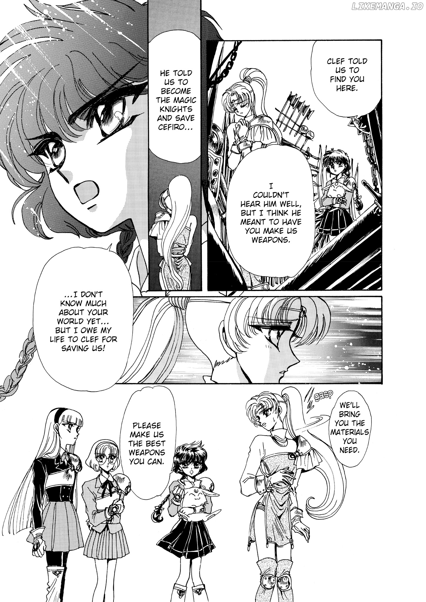 Magic Knight Rayearth chapter 3 - page 18