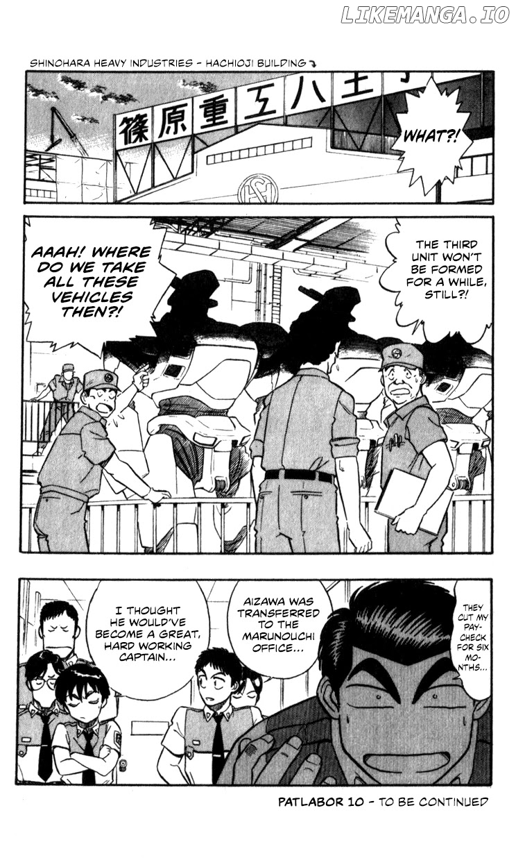 Kidou Keisatsu Patlabor chapter 11.1 - page 62