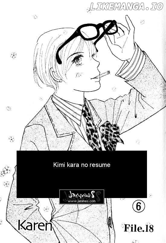 Kimi Kara no Resume chapter 18 - page 1