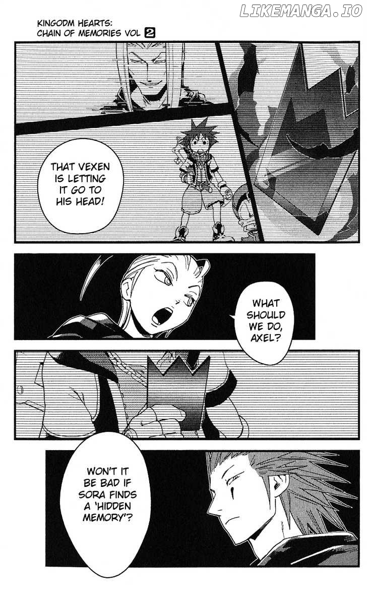 Kingdom Hearts: Chain of Memories chapter 8 - page 29