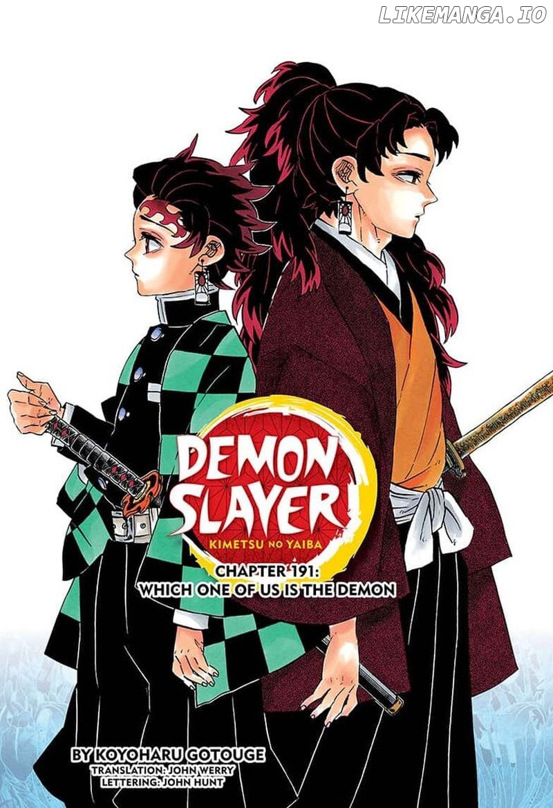 Kimetsu no Yaiba Chapter 191 - page 1