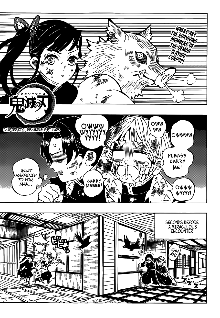 Kimetsu no Yaiba Chapter 170 - page 1