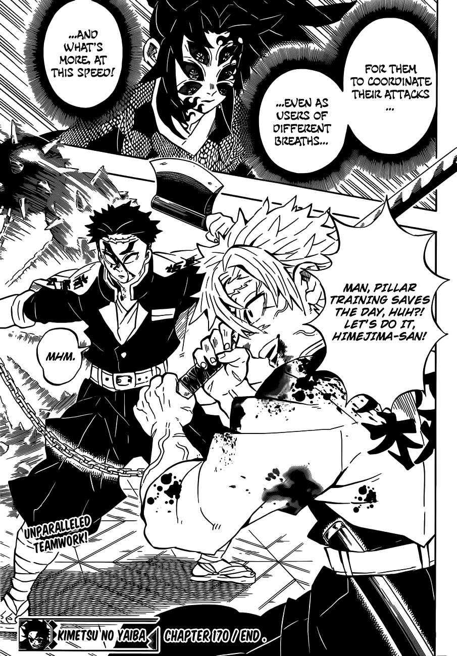 Kimetsu no Yaiba Chapter 170 - page 20