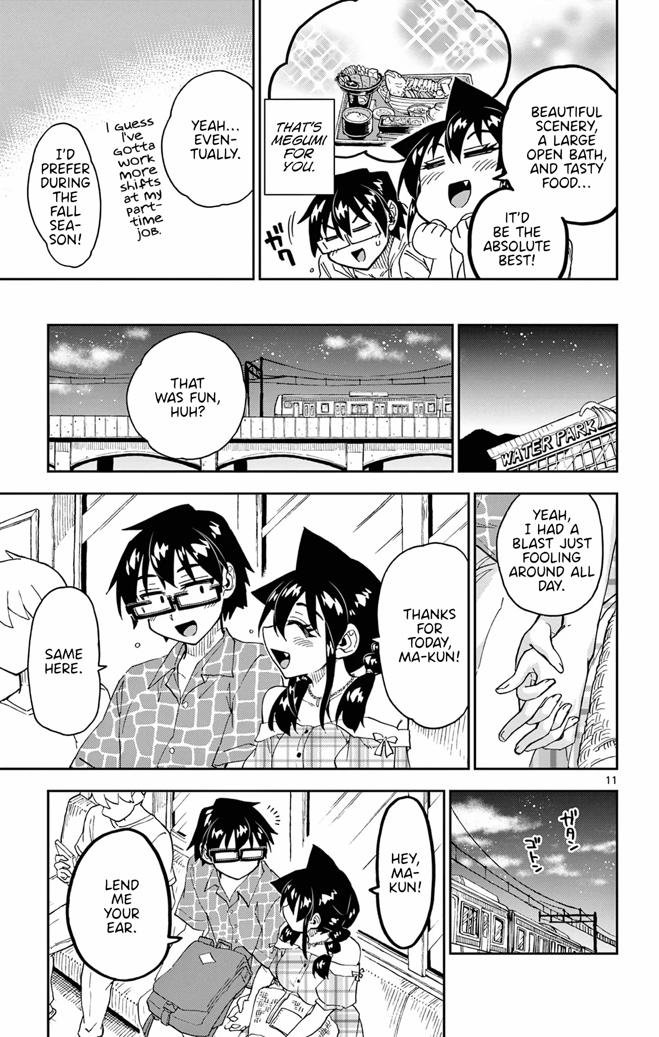 Amano Megumi wa Suki Darake! chapter 280 - page 11