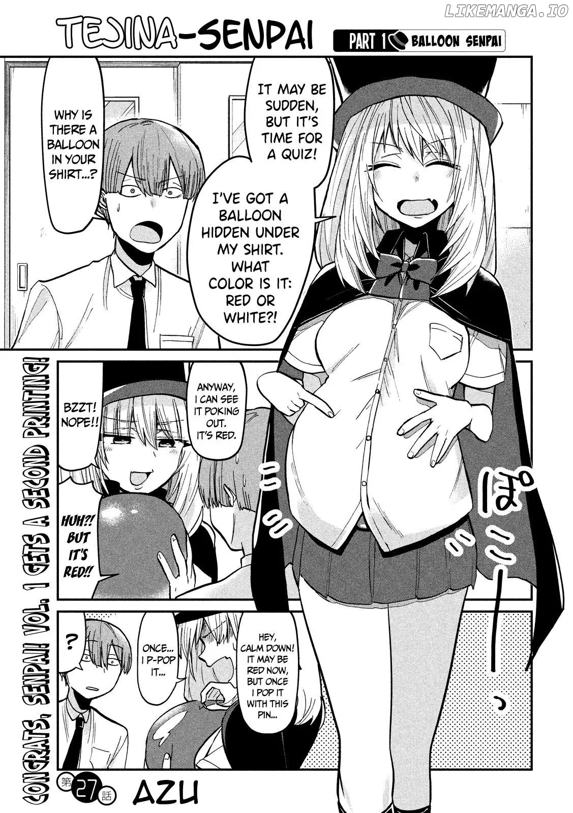 Tejina Senpai chapter 27 - page 3