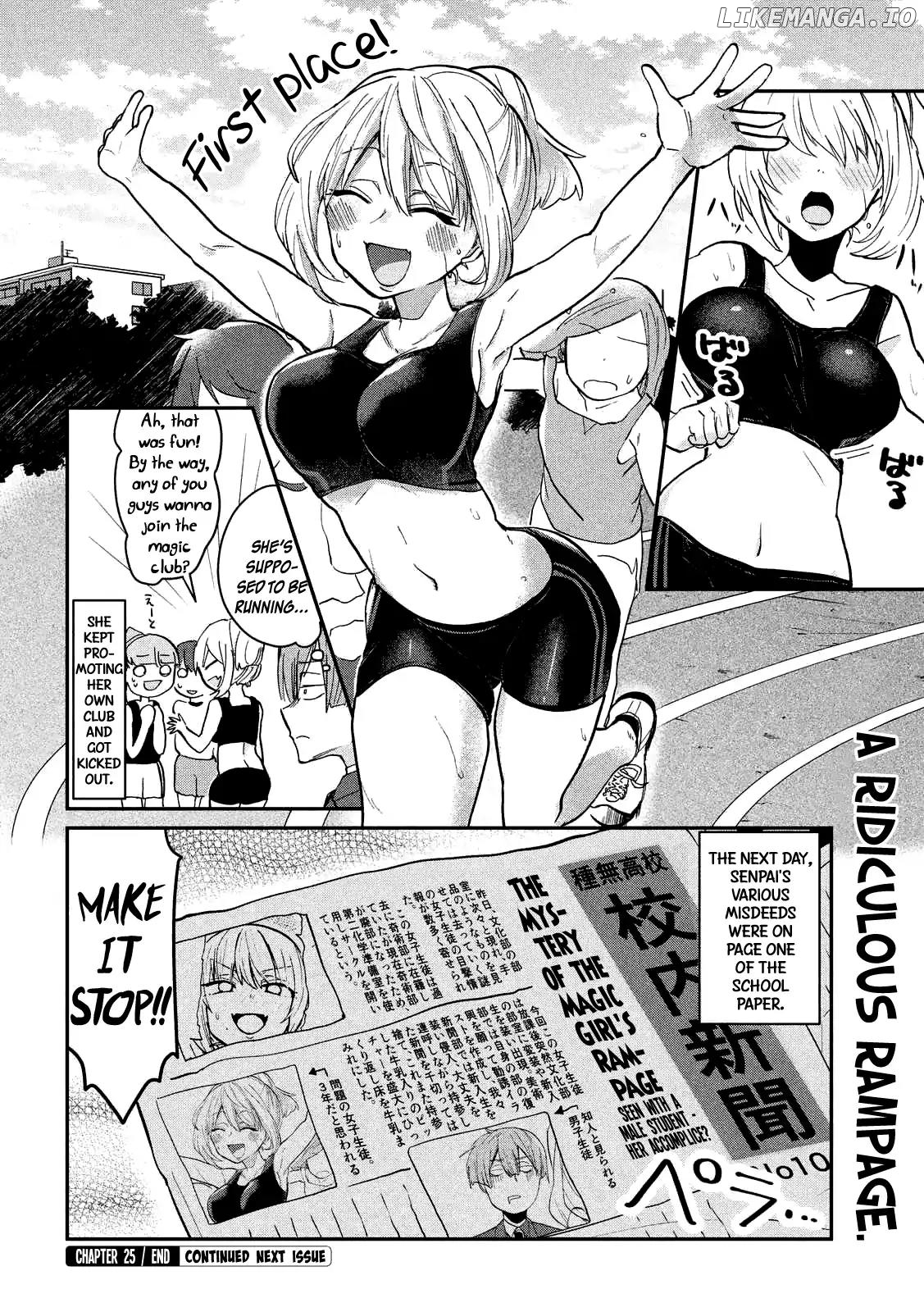 Tejina Senpai chapter 25 - page 8