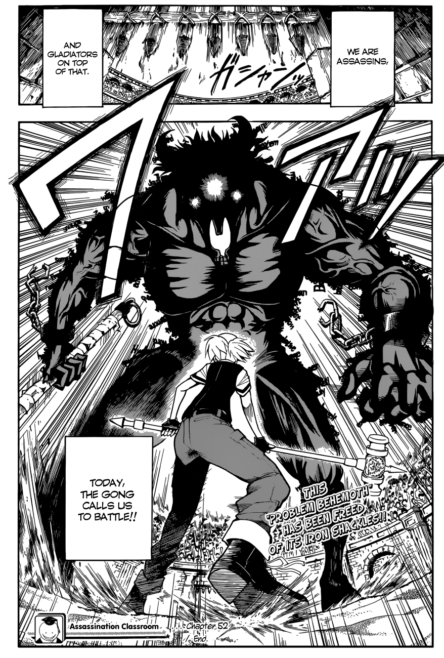 Assassination Classroom Extra chapter 52 - page 20