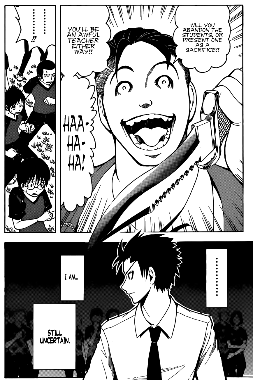 Assassination Classroom Extra chapter 40 - page 15