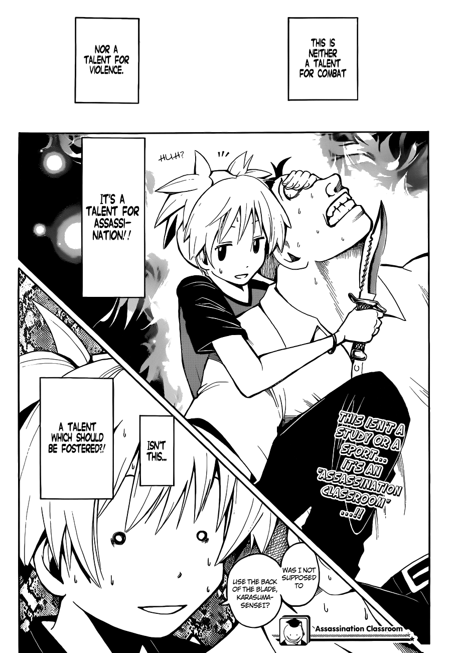 Assassination Classroom Extra chapter 41 - page 19