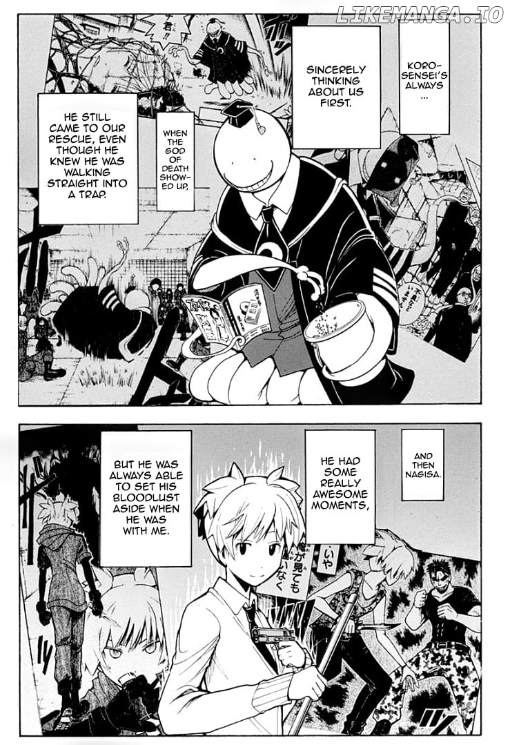 Assassination Classroom Extra chapter 128 - page 12