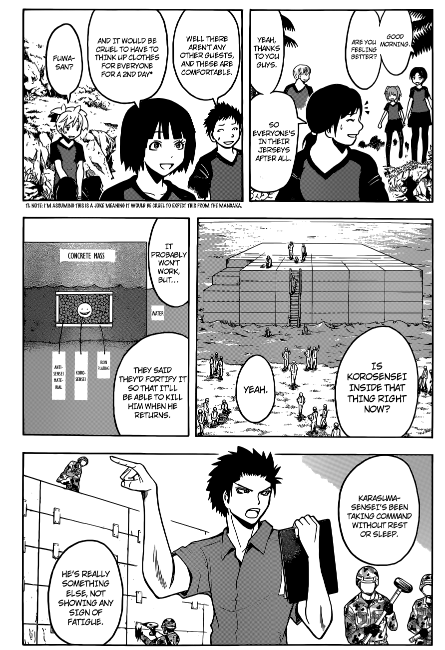 Assassination Classroom Extra chapter 73 - page 15