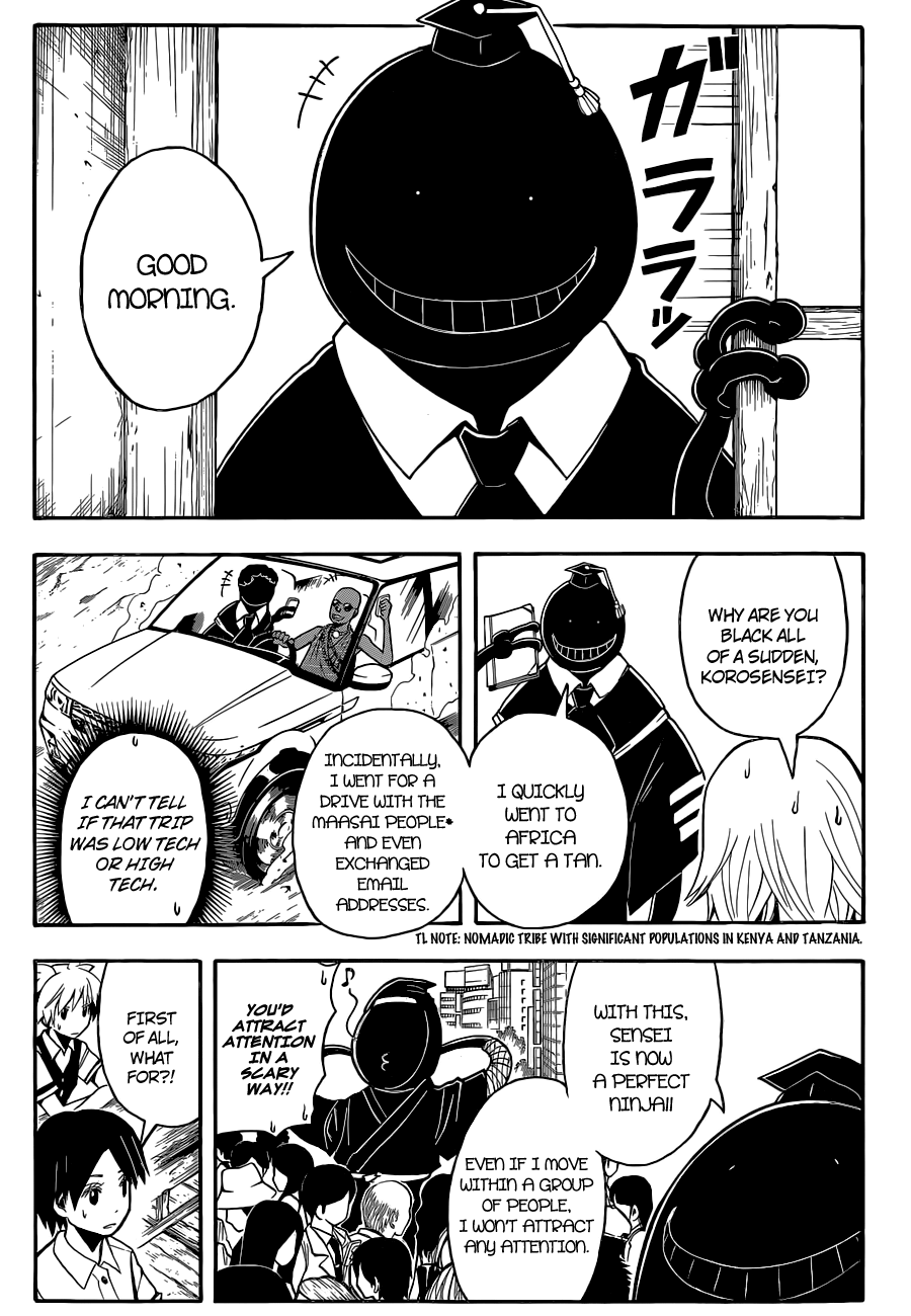 Assassination Classroom Extra chapter 78 - page 4