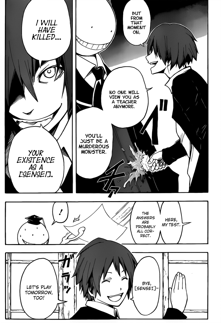 Assassination Classroom Extra chapter 5 - page 8