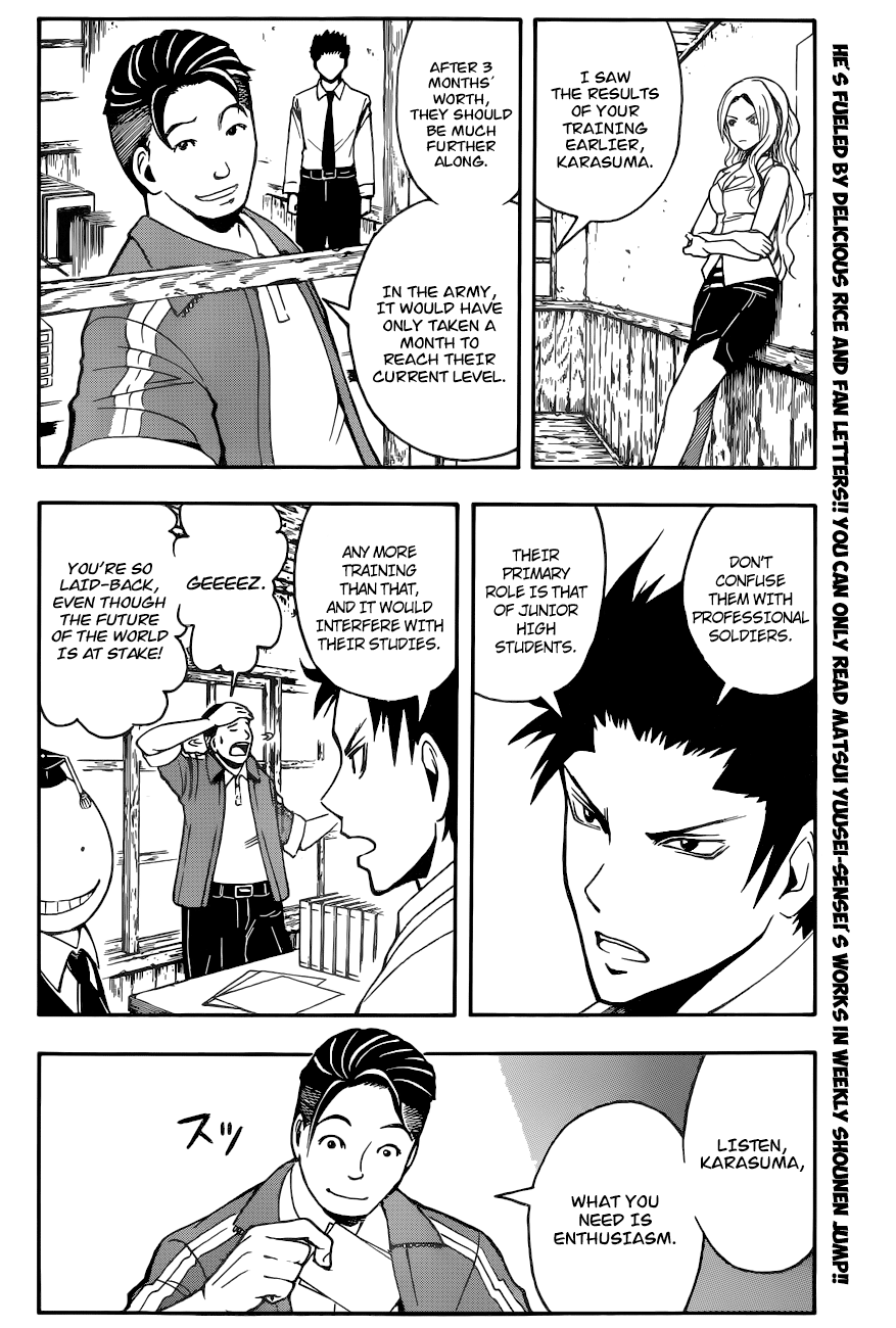 Assassination Classroom Extra chapter 39 - page 5