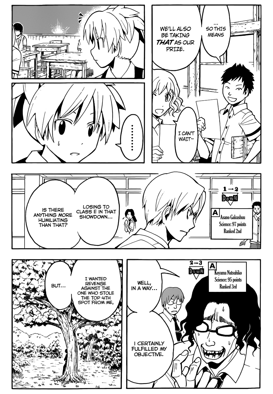 Assassination Classroom Extra chapter 54 - page 10