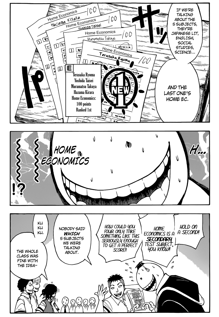 Assassination Classroom Extra chapter 54 - page 19