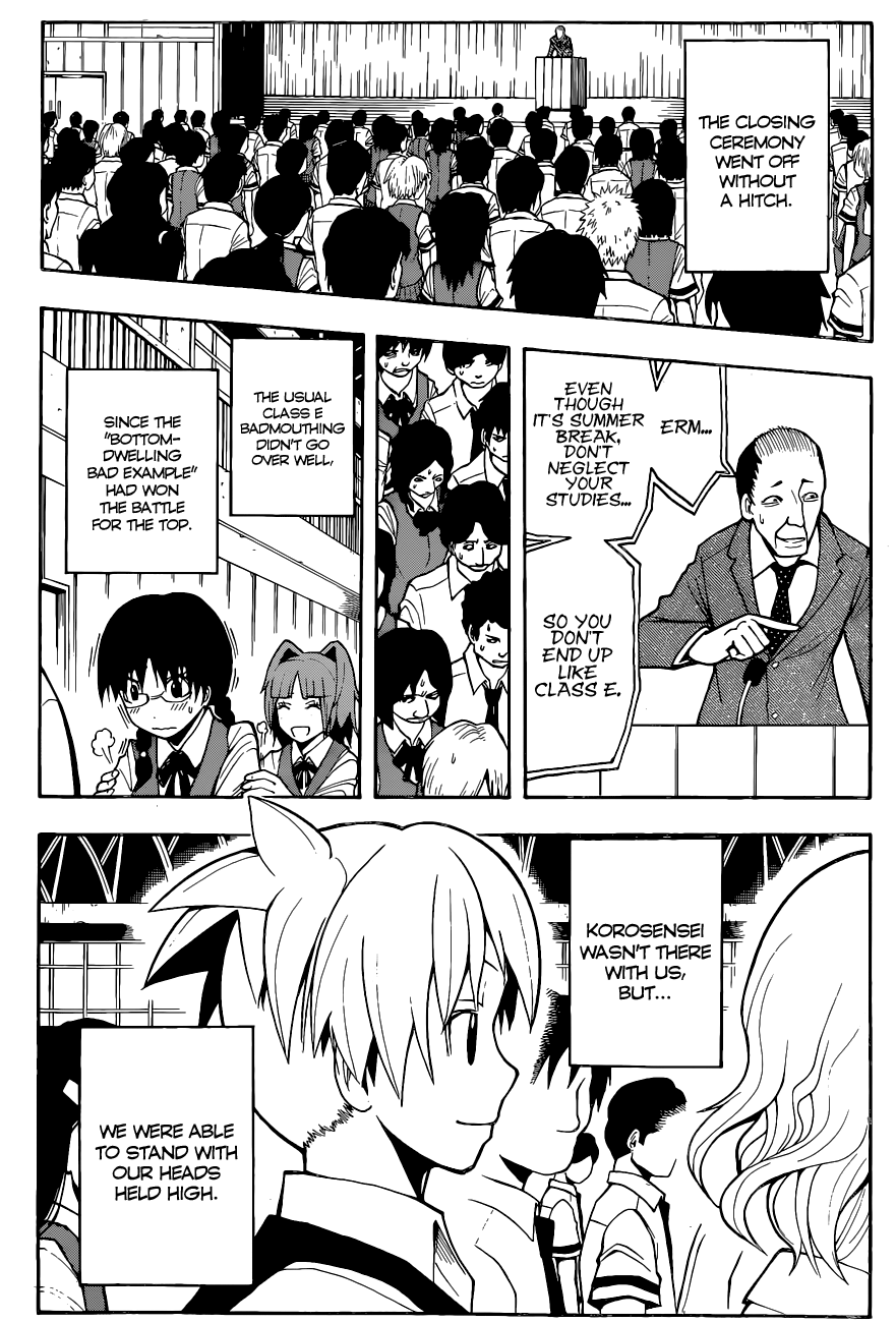 Assassination Classroom Extra chapter 55 - page 11