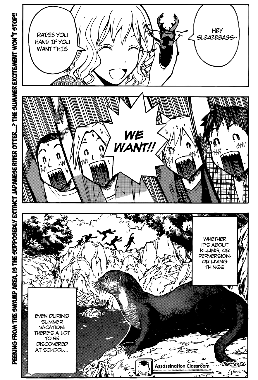 Assassination Classroom Extra chapter 56 - page 20