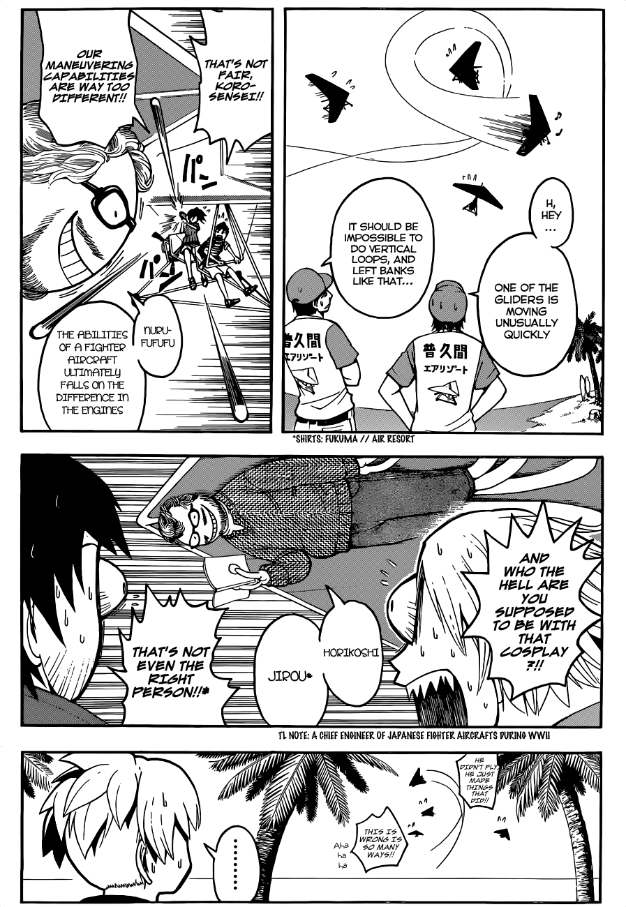 Assassination Classroom Extra chapter 58 - page 6