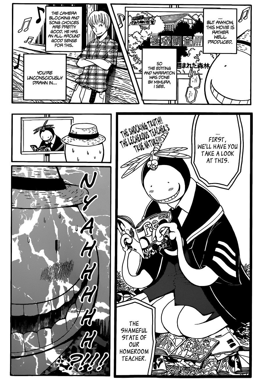 Assassination Classroom Extra chapter 59 - page 9