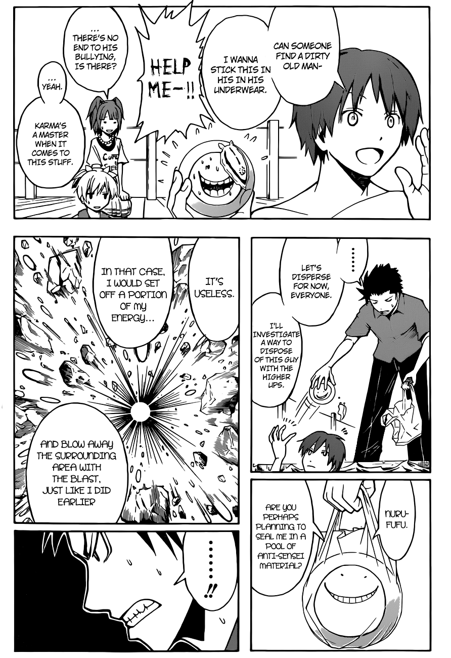 Assassination Classroom Extra chapter 60 - page 11