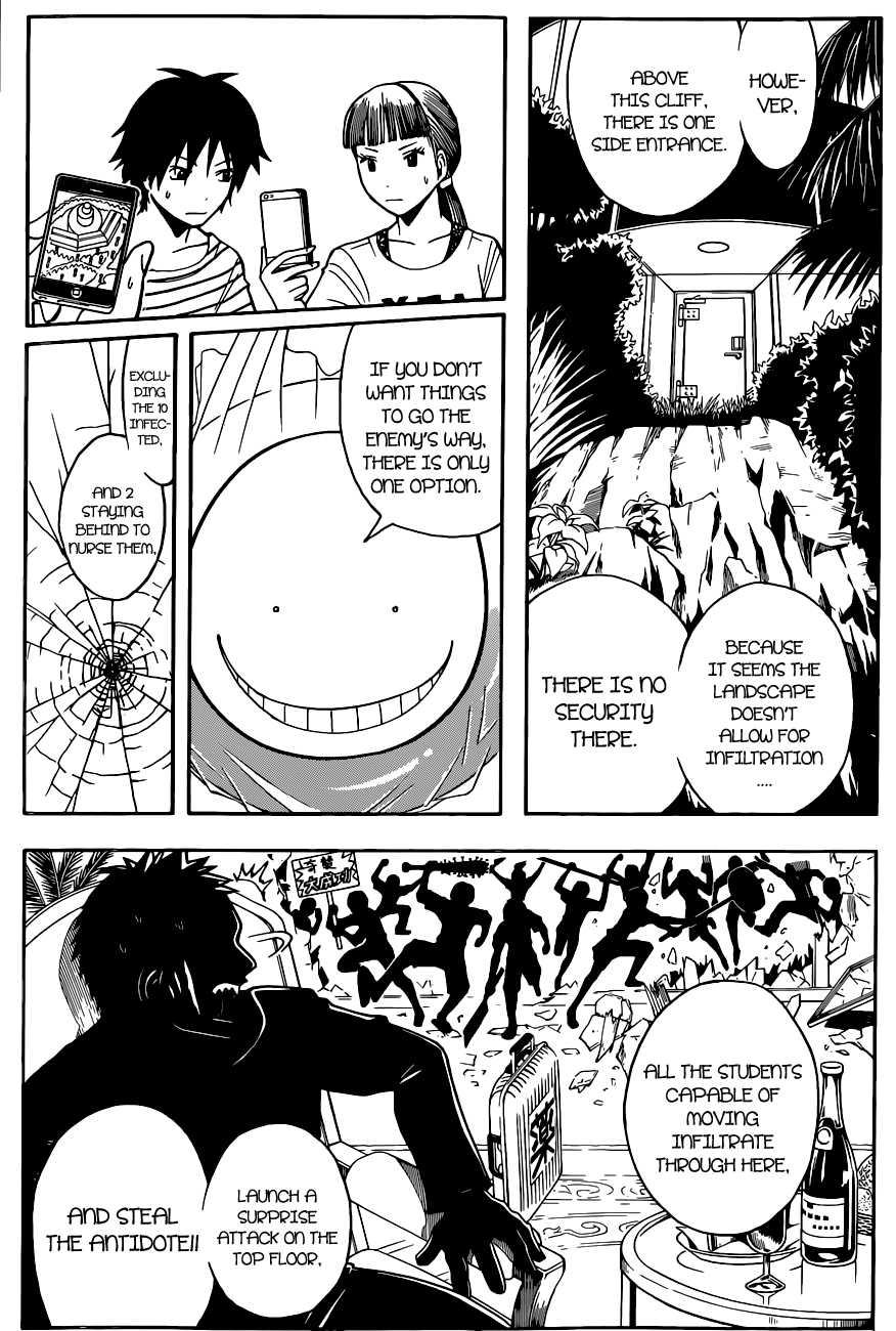 Assassination Classroom Extra chapter 61 - page 14