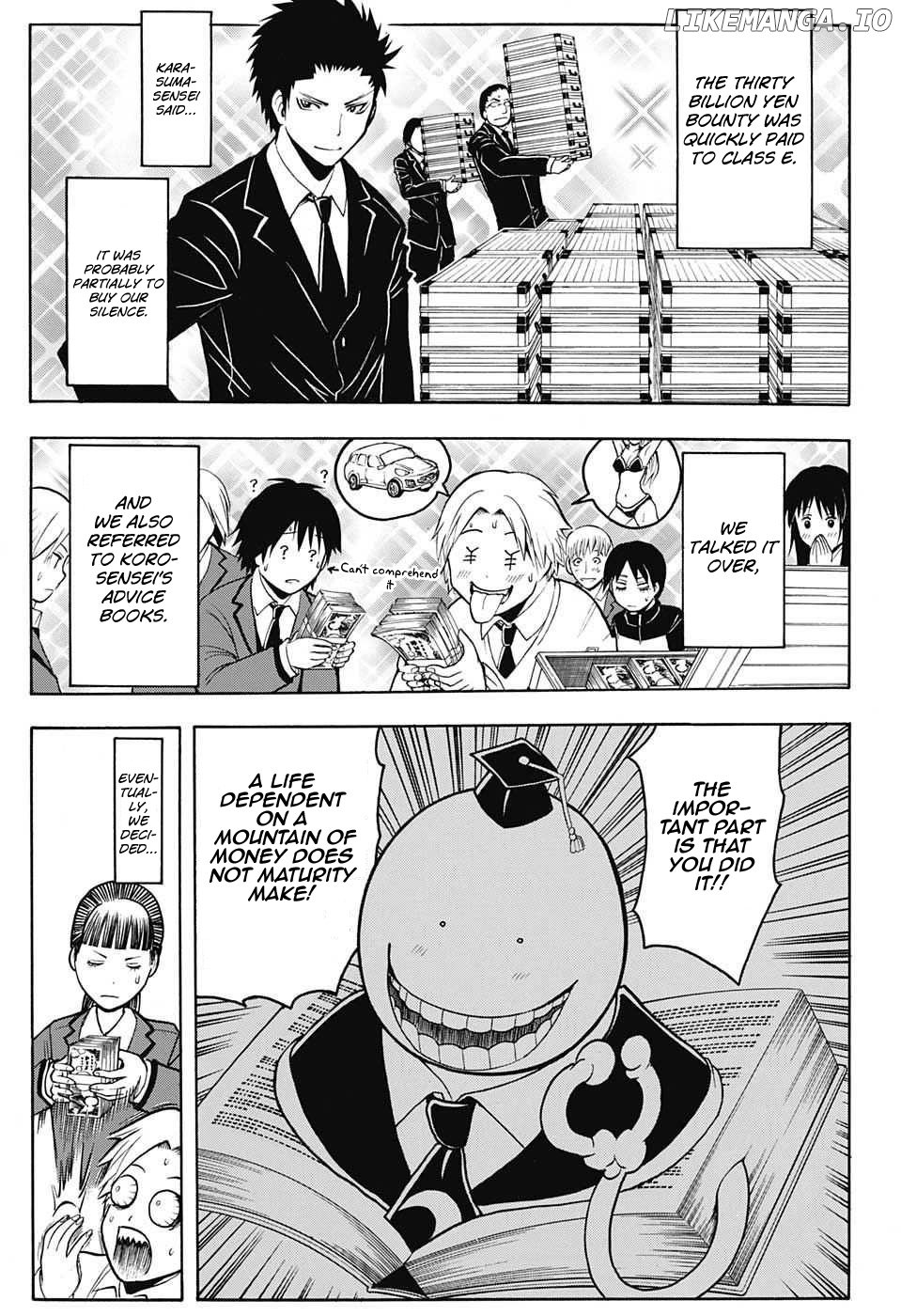 Assassination Classroom Extra chapter 179 - page 8