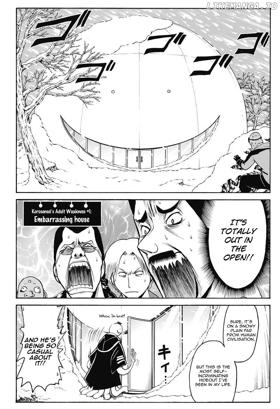 Assassination Classroom Extra chapter 180.1 - page 6