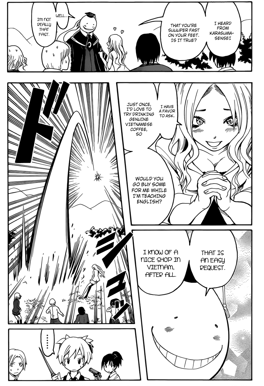 Assassination Classroom Extra chapter 8 - page 14