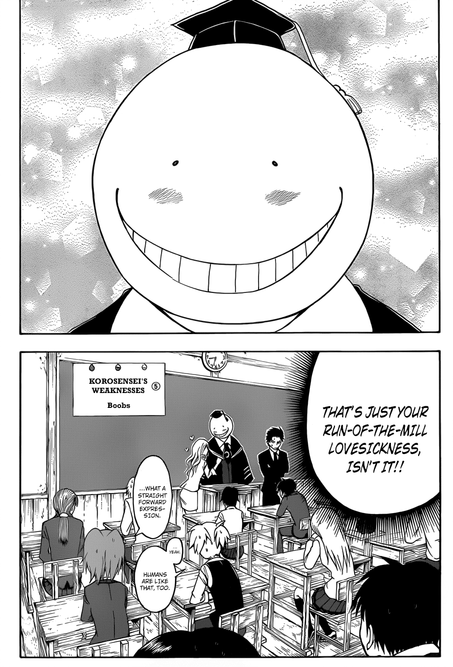 Assassination Classroom Extra chapter 8 - page 9