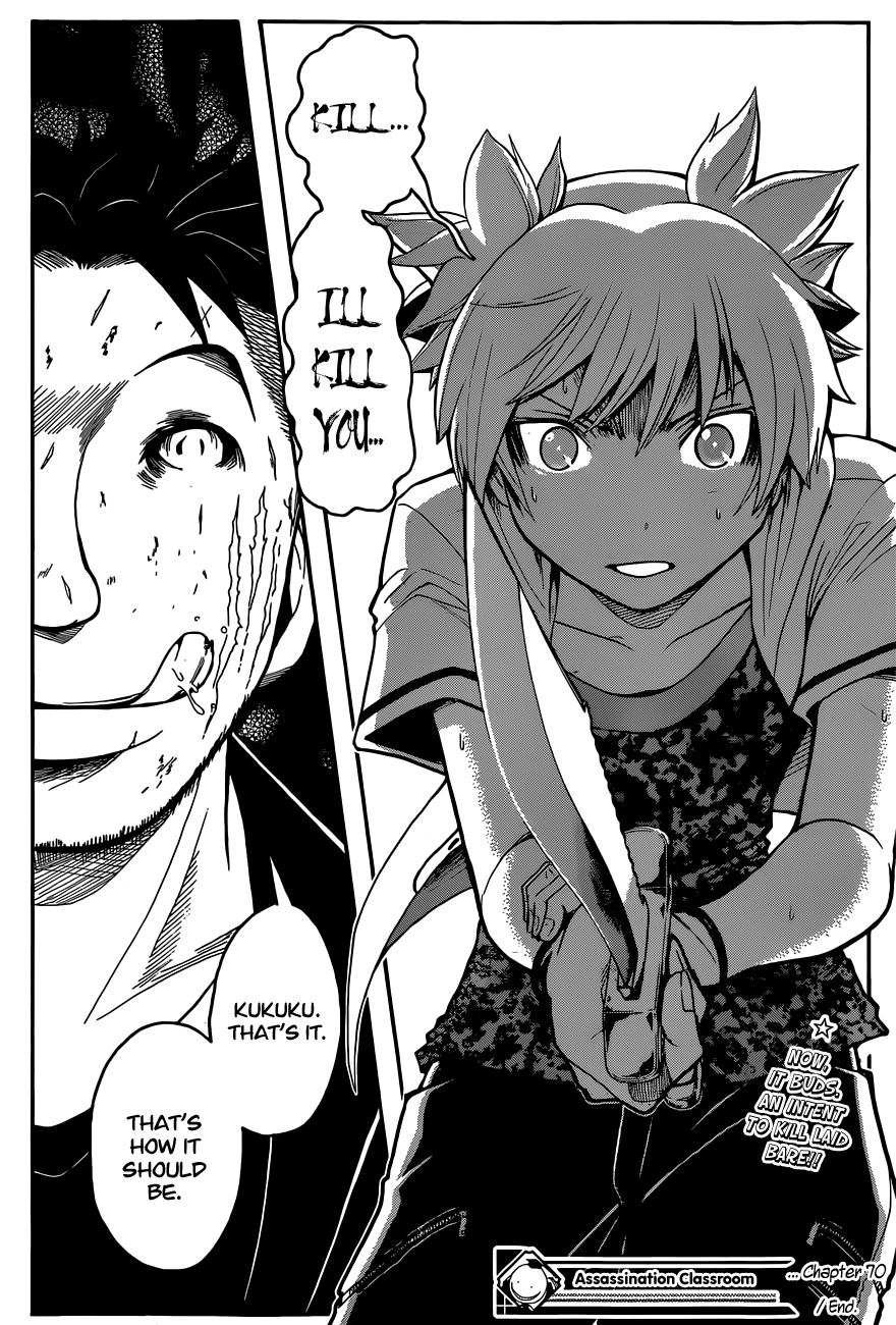 Assassination Classroom Extra chapter 70 - page 20