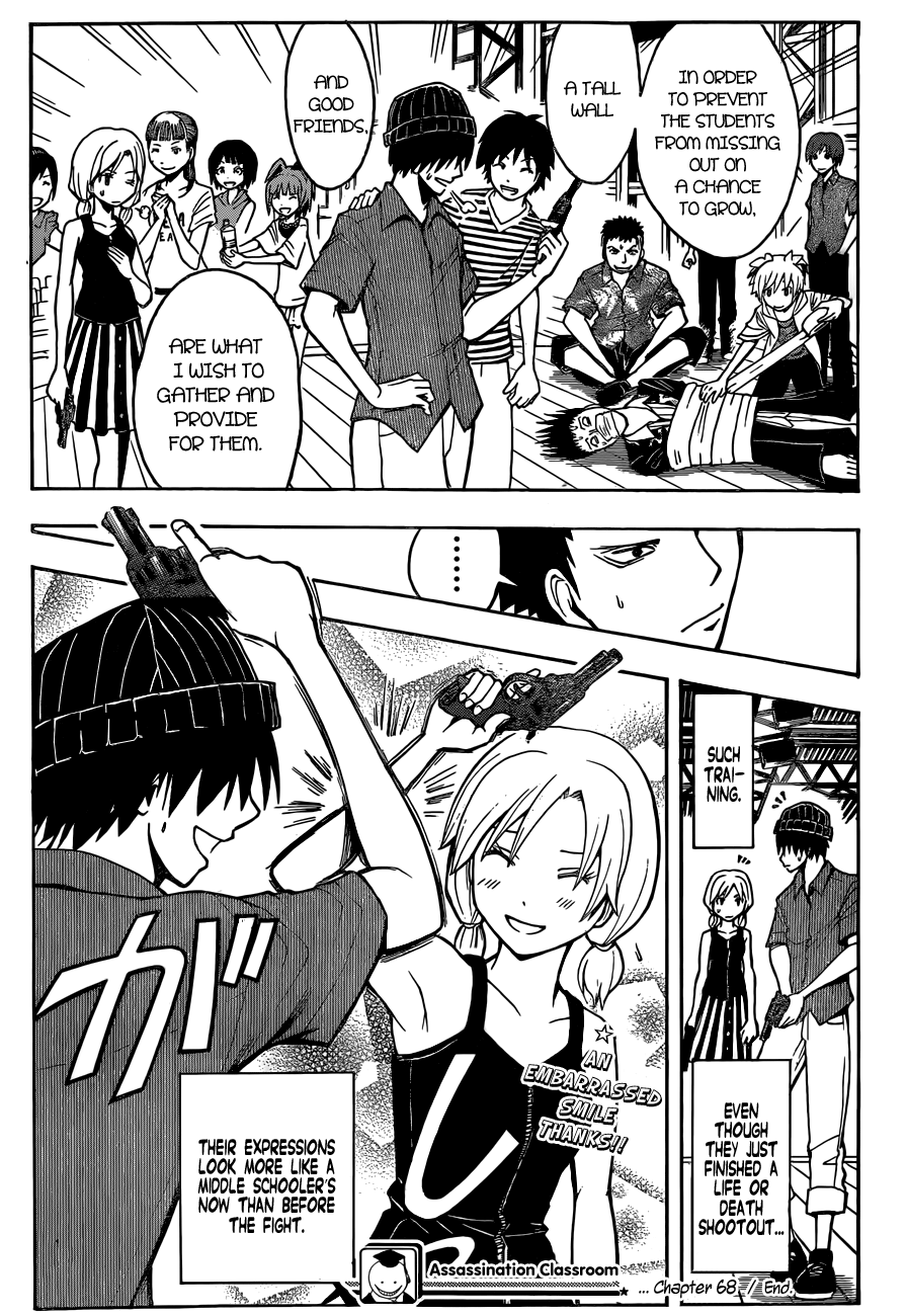 Assassination Classroom Extra chapter 68 - page 19