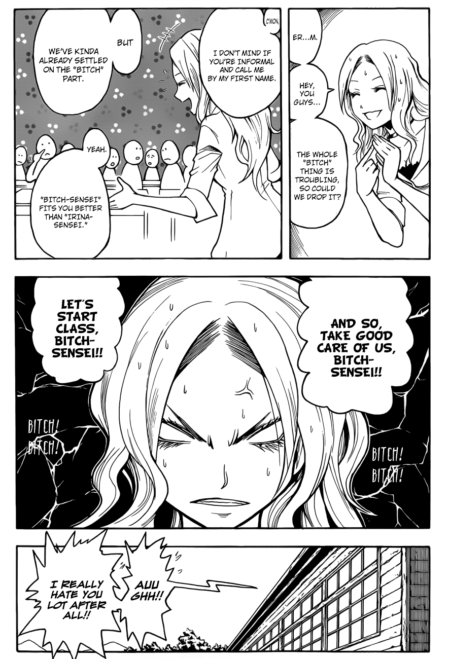 Assassination Classroom Extra chapter 10 - page 20