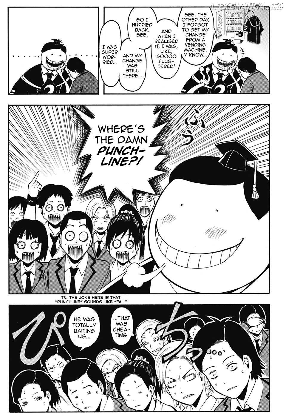 Assassination Classroom Extra chapter 156 - page 10