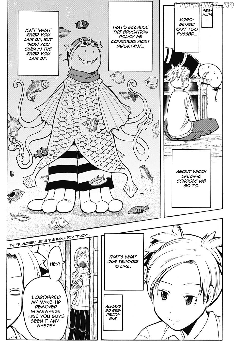 Assassination Classroom Extra chapter 156 - page 18