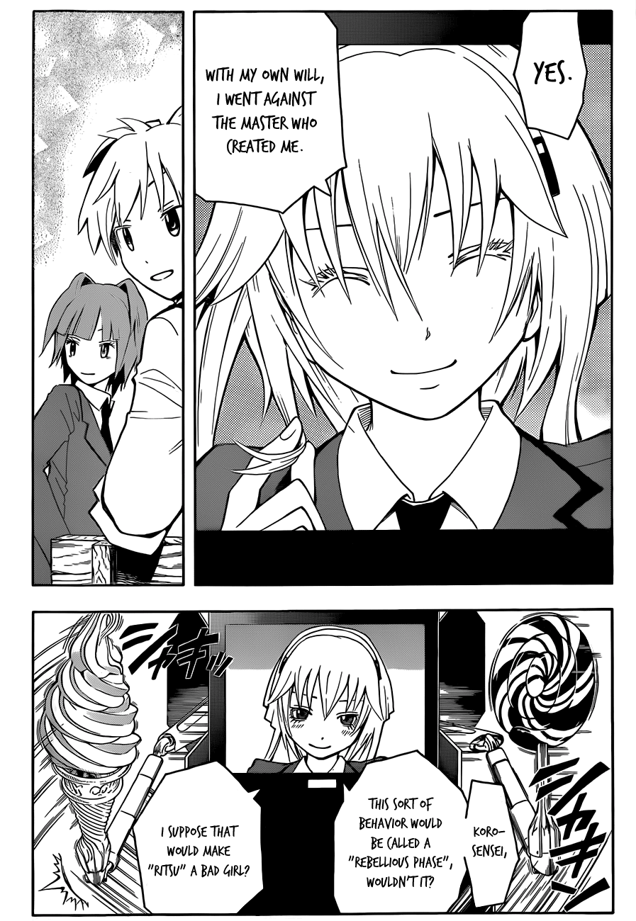 Assassination Classroom Extra chapter 22 - page 19