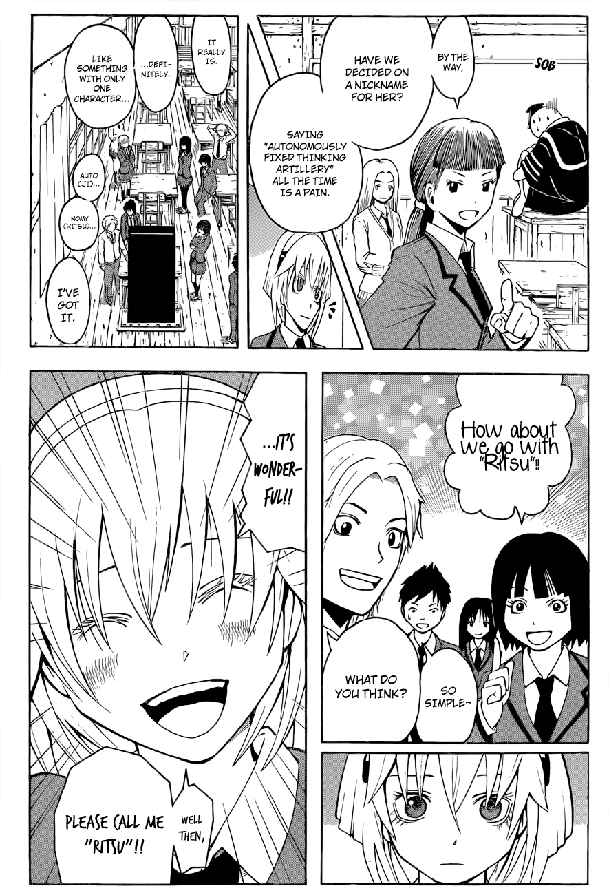 Assassination Classroom Extra chapter 22 - page 9