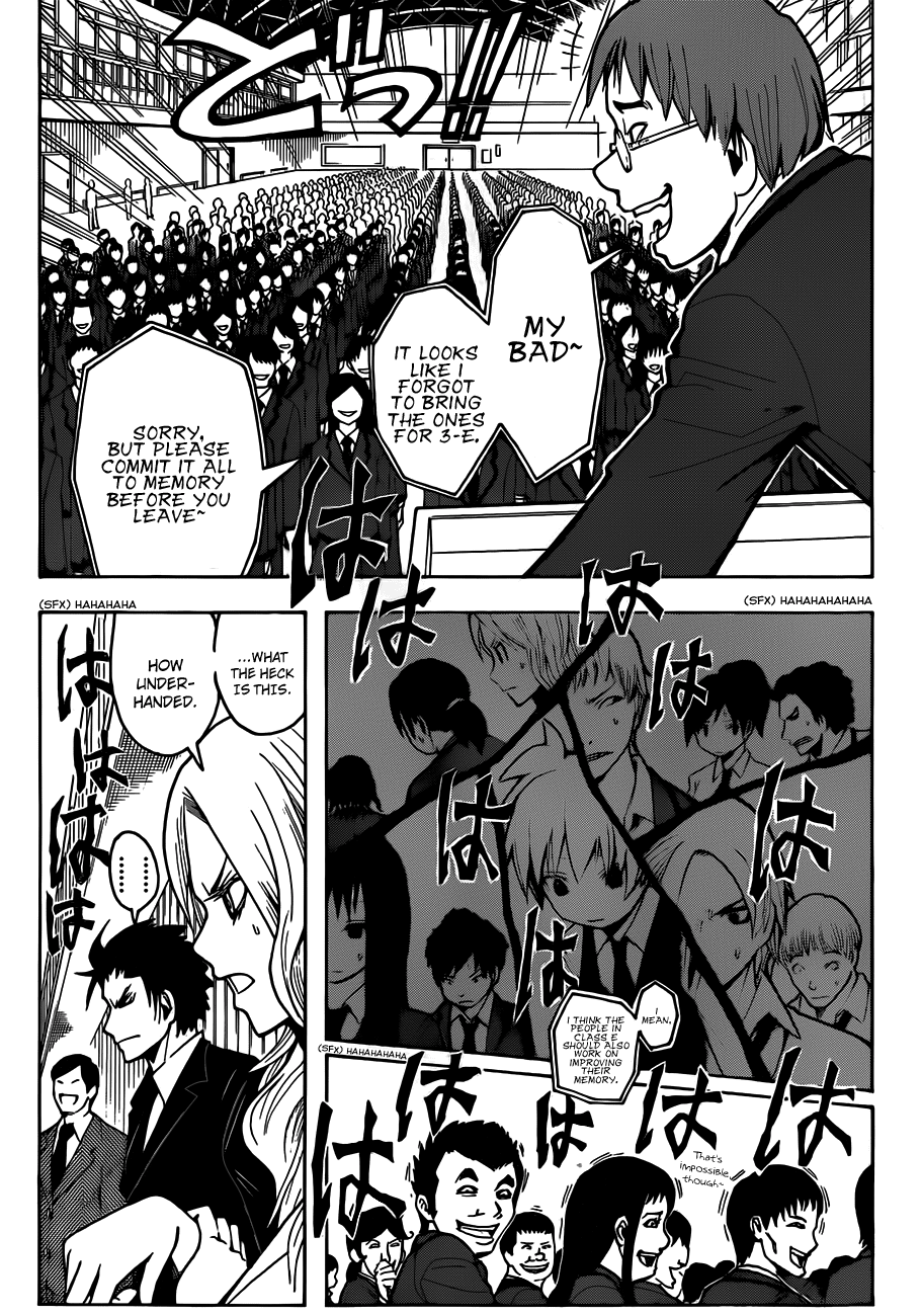 Assassination Classroom Extra chapter 11 - page 12