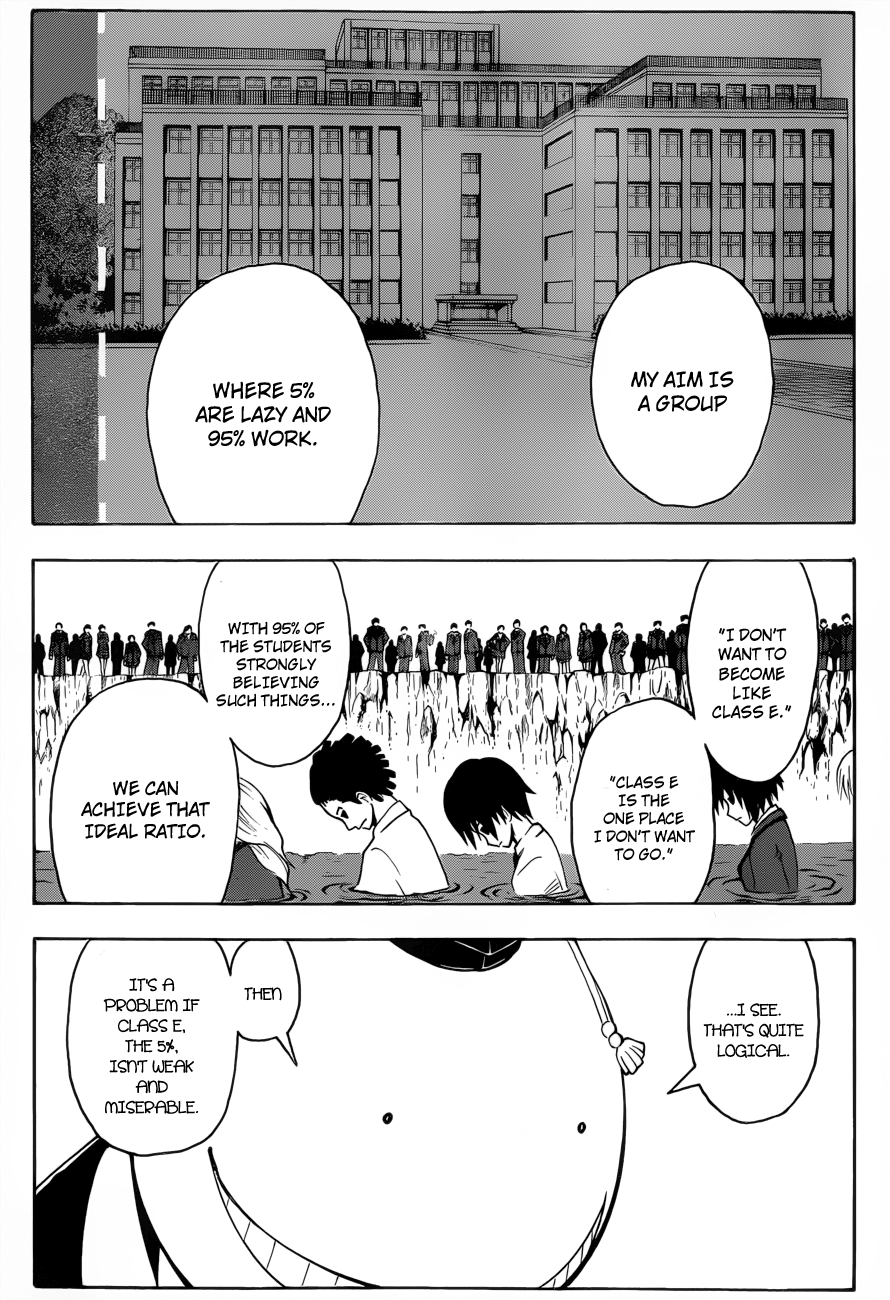 Assassination Classroom Extra chapter 12 - page 14