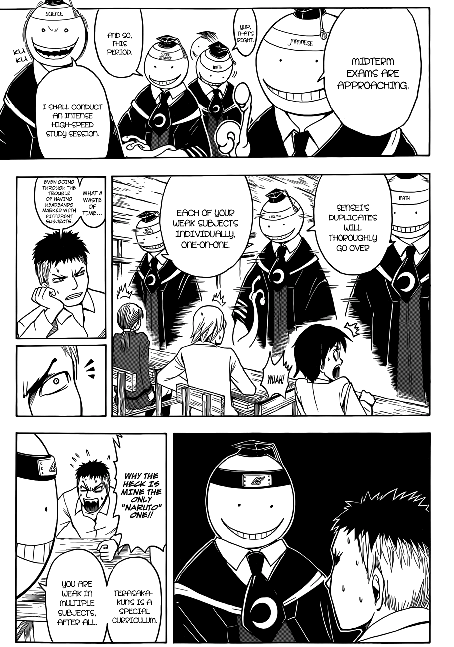 Assassination Classroom Extra chapter 12 - page 4