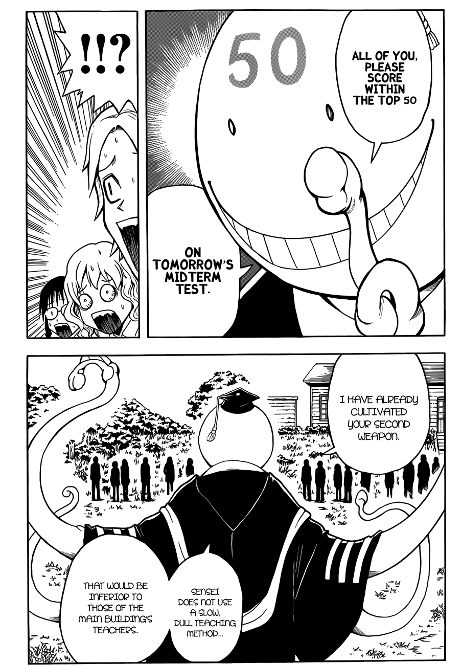 Assassination Classroom Extra chapter 13 - page 19