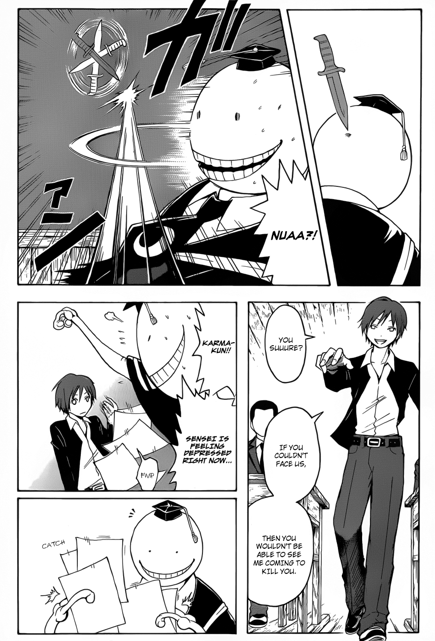 Assassination Classroom Extra chapter 14 - page 17