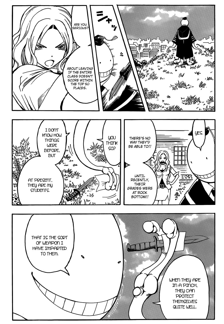 Assassination Classroom Extra chapter 14 - page 7