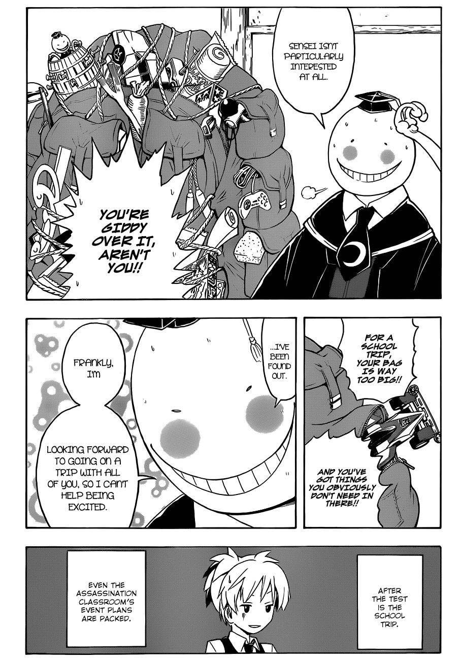 Assassination Classroom Extra chapter 15 - page 3