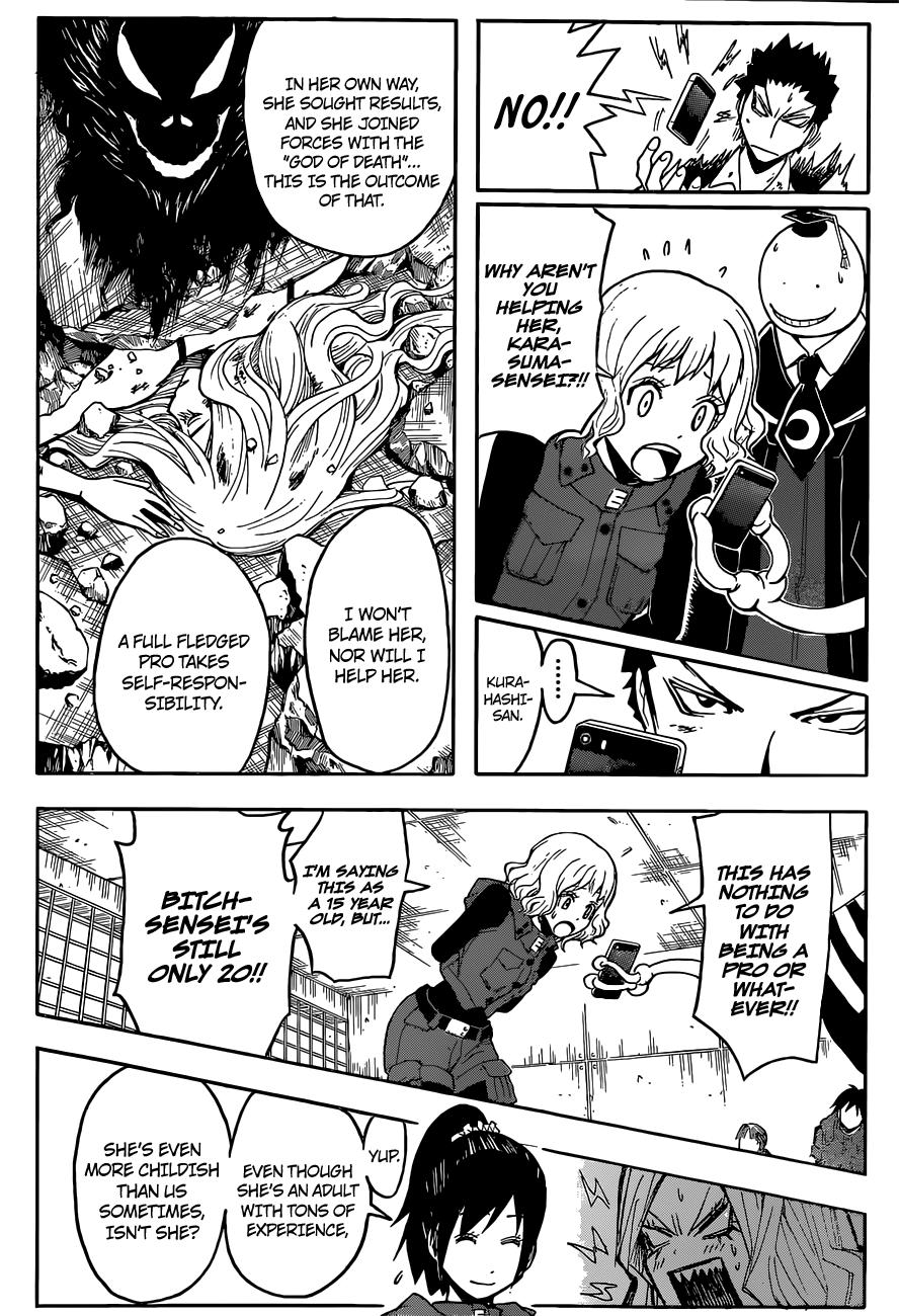 Assassination Classroom Extra chapter 107 - page 12