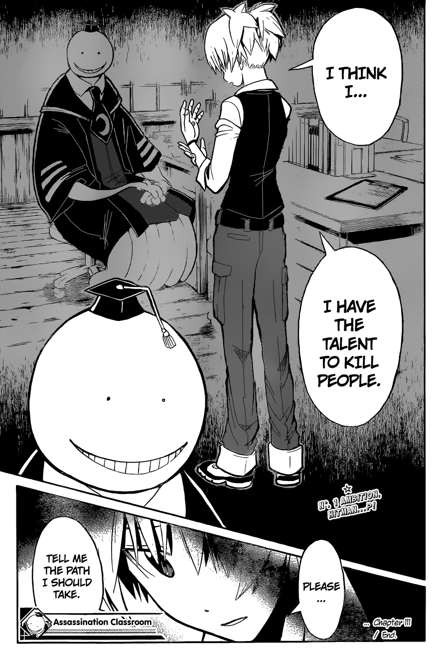 Assassination Classroom Extra chapter 111 - page 20