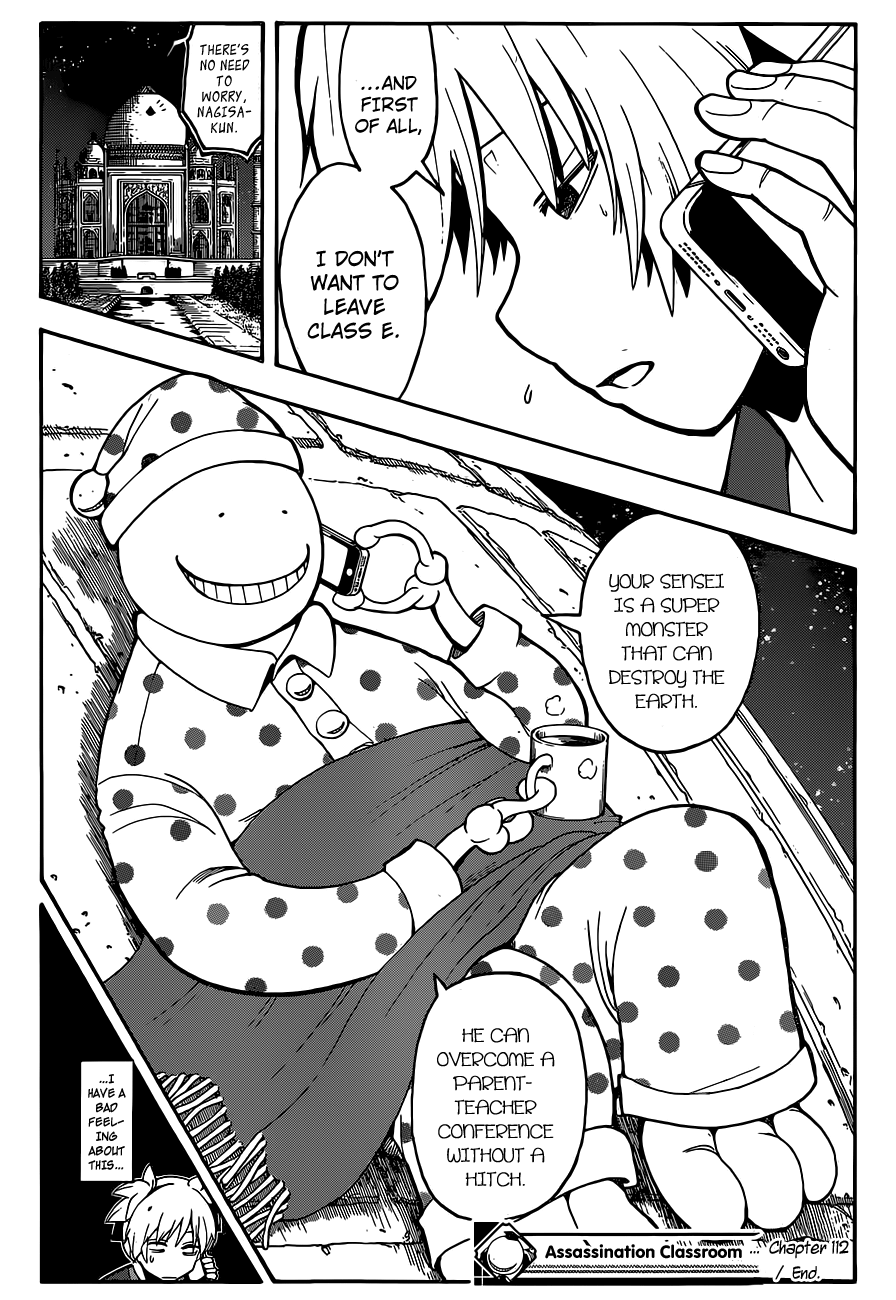 Assassination Classroom Extra chapter 112 - page 21