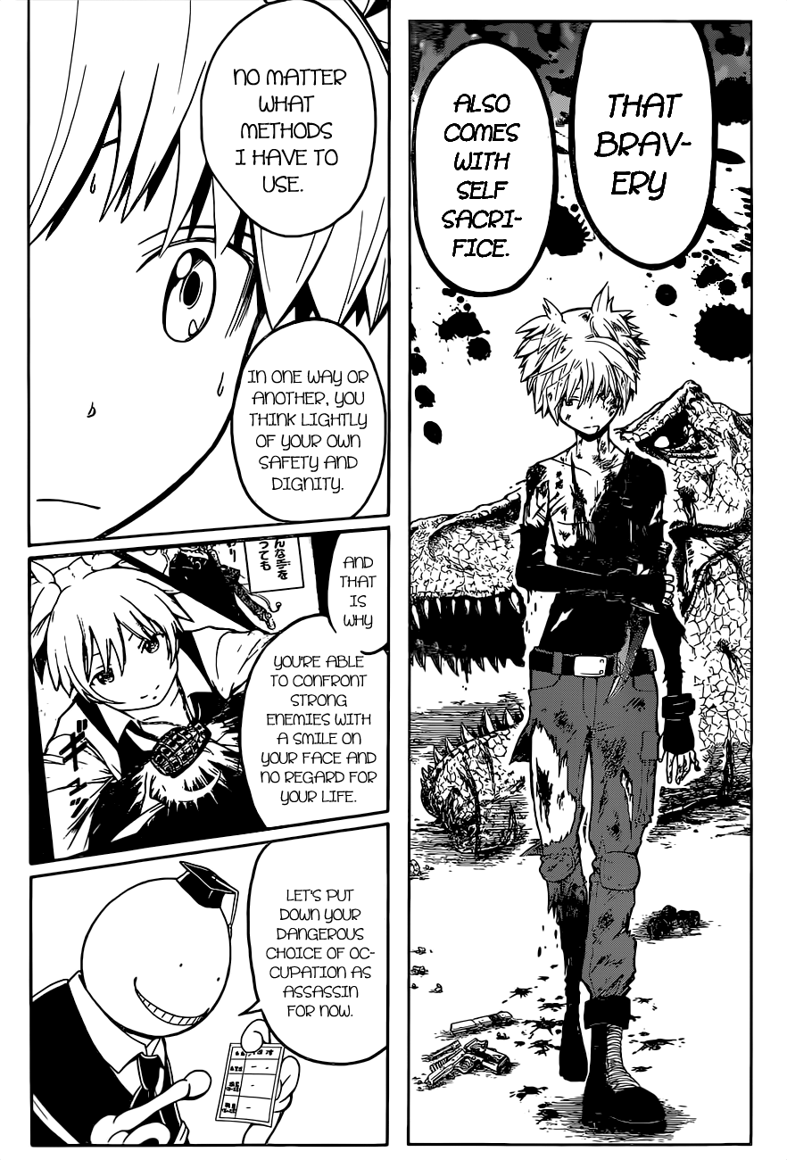 Assassination Classroom Extra chapter 112 - page 8