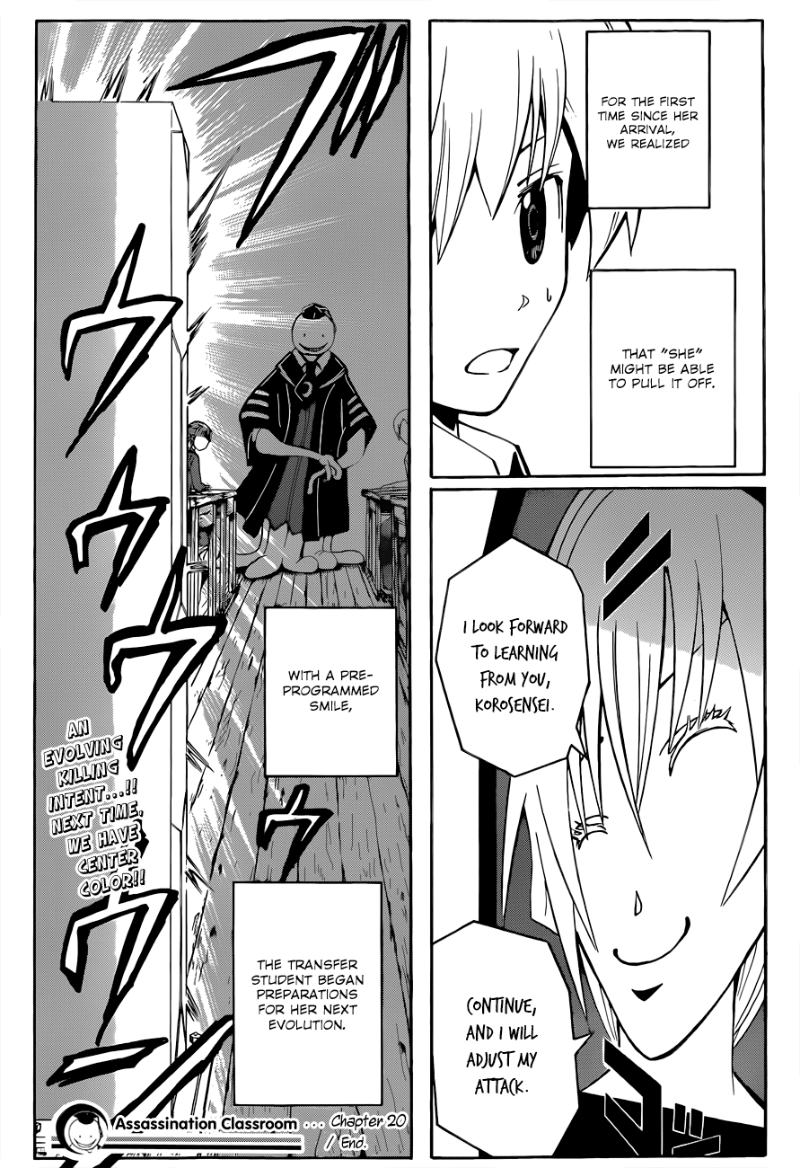 Assassination Classroom Extra chapter 20 - page 20