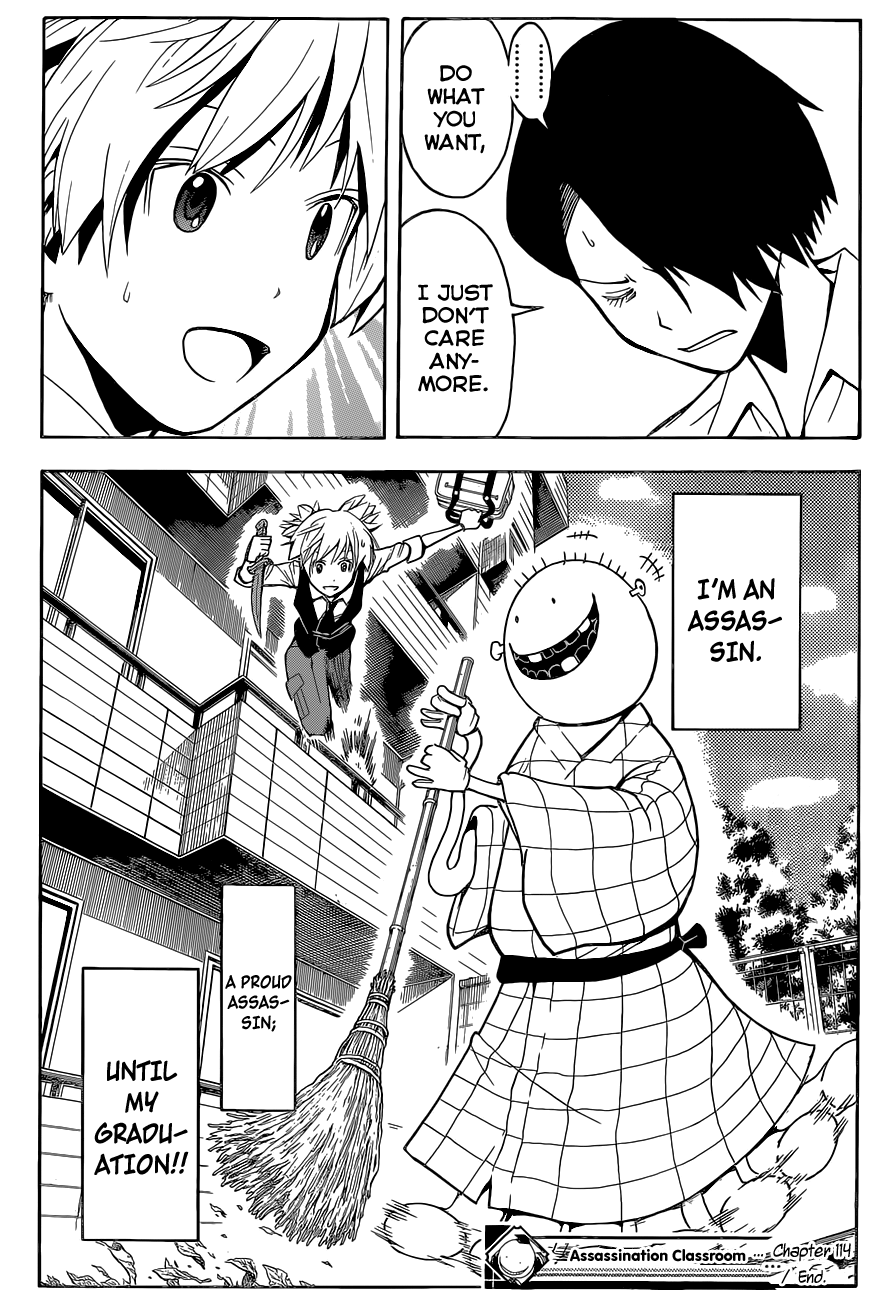 Assassination Classroom Extra chapter 114 - page 20